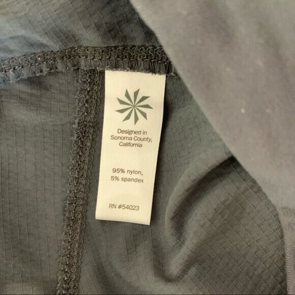 Athleta Gray Lightweight Jogger Pants Tapered Ankle Casual Athleisure 0 FLAW - Picture 9 of 10